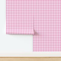 Medium Scale Barbie Pink Gingham Checker