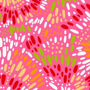 bursting with color pink wallpaper scale 