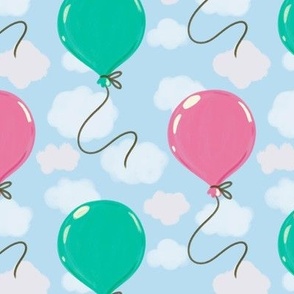 Floating Balloons