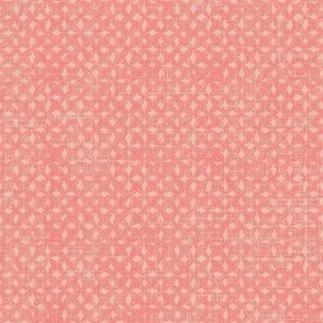 small - cross stitch - pink on pink