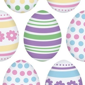 Easter Eggs Pattern - Large Scale