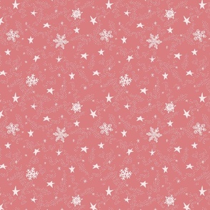 Arctic Twilight / Medium Scale / Cranberry / 230304B