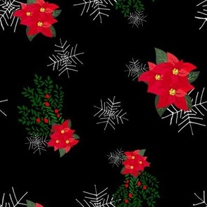 Poinsettia - Black