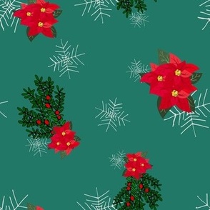 Poinsettia - Pine Green