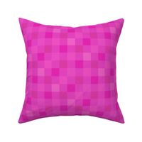 small barbiecore checkerboard: glam, retro, hot pink