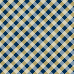 Georgia Tech Diagonal Checkered 