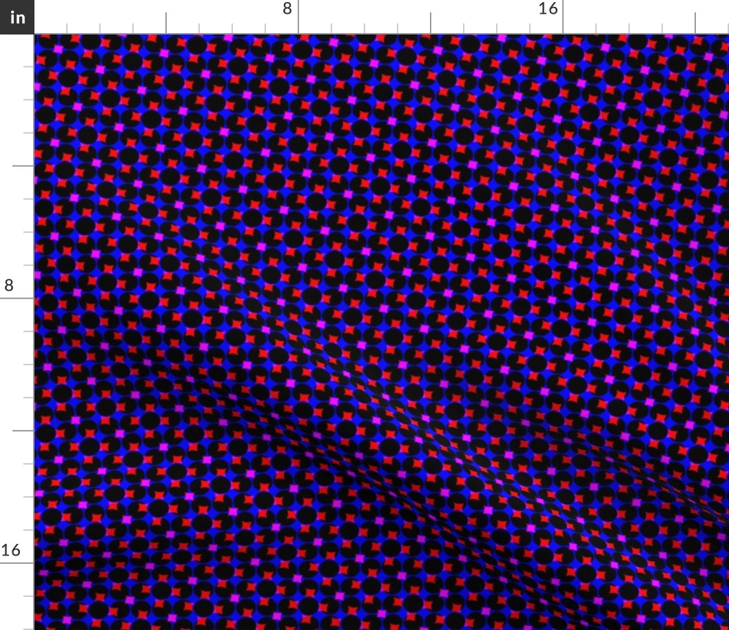 CMYK halftone dots - dark violet