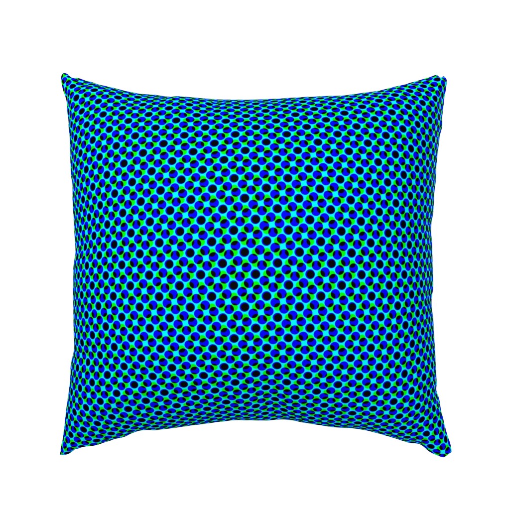 CMYK halftone dots - navy