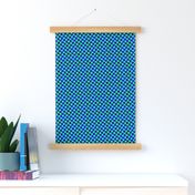 CMYK halftone dots - navy