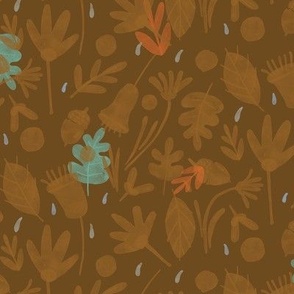 Autumn Brown Colours Textile Background Minimalist Decor Autumn