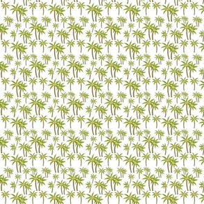 Green Coconut palm trees - small