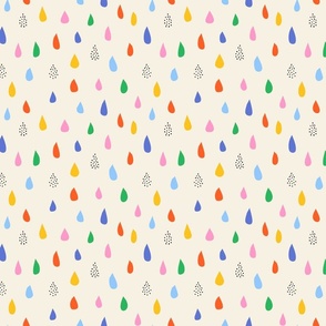 Colorful Raindrops S