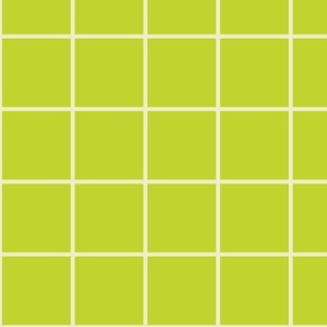 Lime Green Grid (Large)
