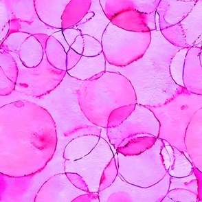barbiecore alcohol ink dots: fluid art, hot pink abstract, glam wallpaper