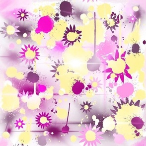 Tween Painted Flowers