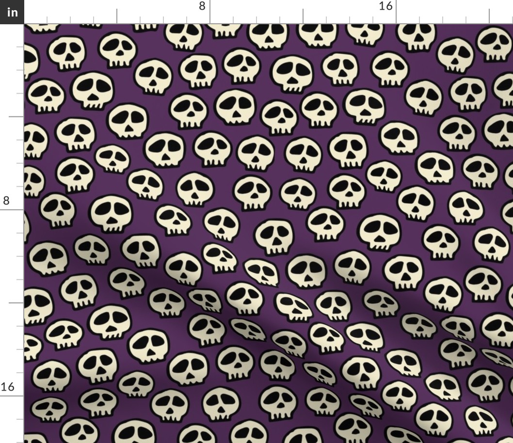 Purple Skulls Flow
