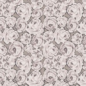 Gray colored roses