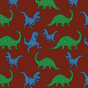 Cute Dinosaurs Pattern 5