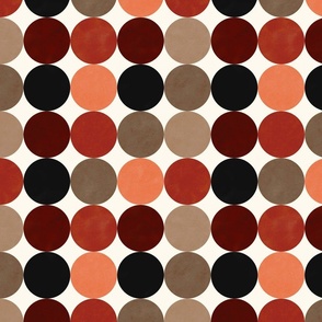 Dots_Coordinates red brown large