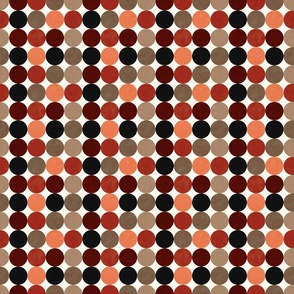 Dots_Coordinates red brown small