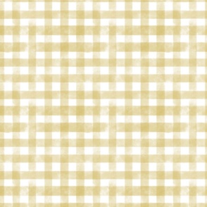 Cream watercolour gingham