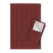 Threaded Cords - Deep Red