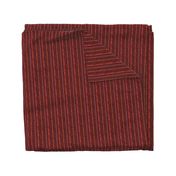 Threaded Cords - Deep Red