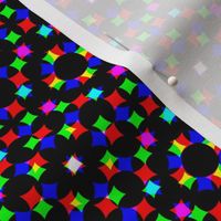 CMYK halftone dots - dark grey