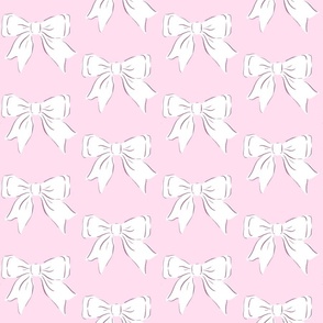 Simple Bows in Pink