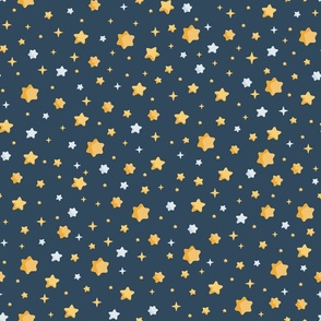 Stars / Dark Blue