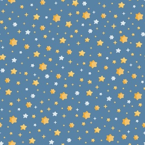 Stars / Steel Blue