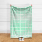 Checkered Mint Pixel Art - Large Scale