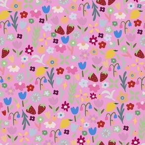 wildflower frenzy pink