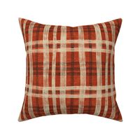 Heritage Plaid red large 12x12