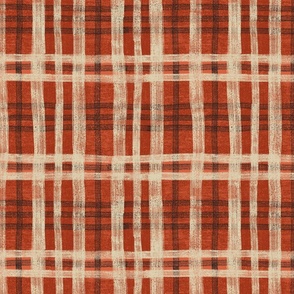 Heritage Plaid red large 12x12