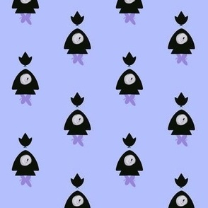 Purple Rag Doll Pattern