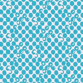 Lollipop Dots Blue