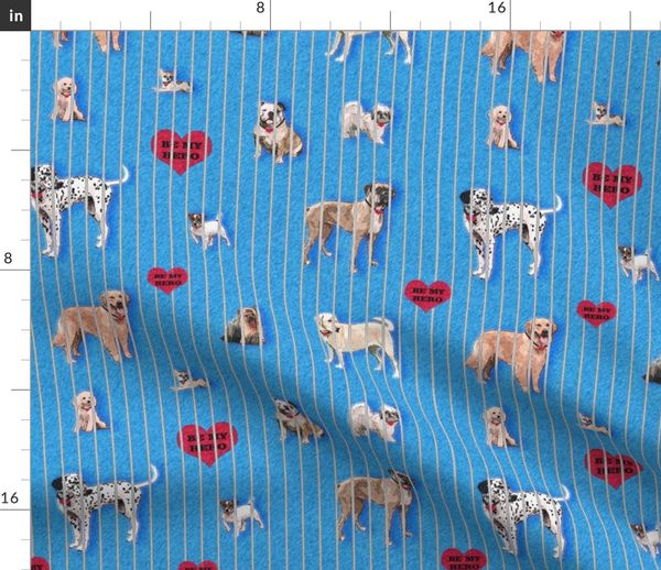 Adopt Me And Be My Hero Spoonflower