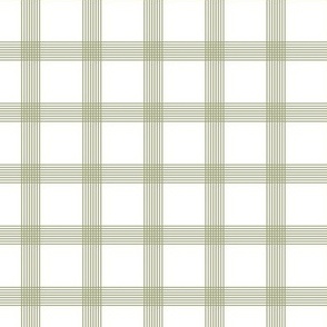 Green Wedding Plaid, Spring Green Gingham, Traditional and Modern, small