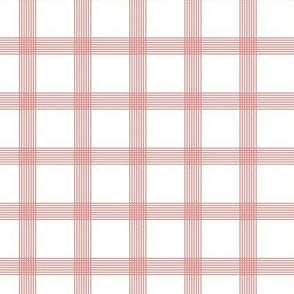 Pink Wedding Plaid, Pink Gingham, Traditional and Modern, small
