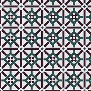 Geometric Pattern: Seville: Duchess Light