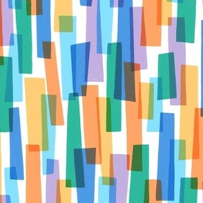 Kaleidoscope -colourful pattern with stripes 