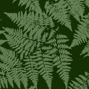 Forest Ferns - Green 