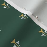 Golf - Little Tees | Hunter Green & Gold