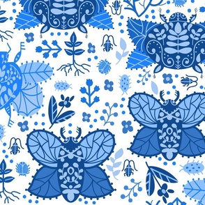 Beautiful Blue Beetles