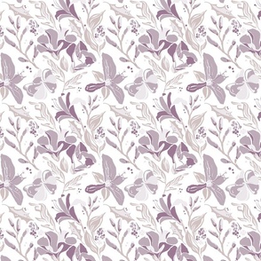 [Small] Botanica Collage Pink Purple Soft