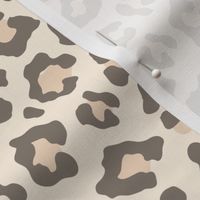 Leopard skin - new Safari grey/taupe/ecru (small)