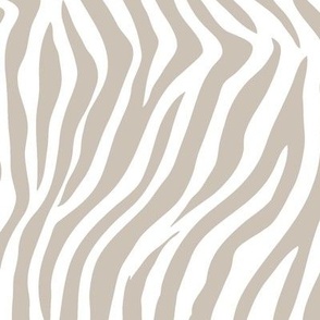 Zebra Stripes - greige 