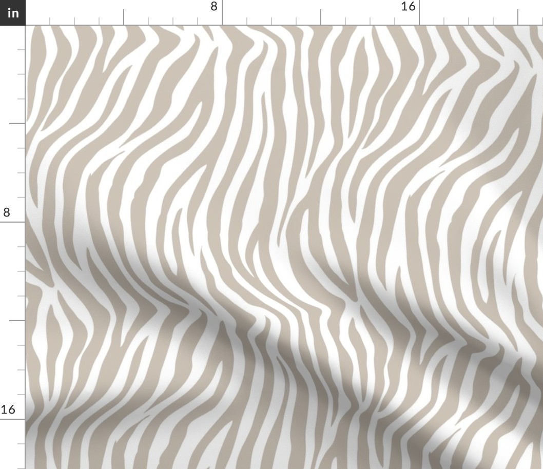 Zebra Stripes - greige 