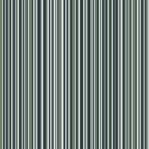 Medum - Mega Matter Vertical Barcode Stripes - Khaki Charcoal White - Pantone 6119 C 6184 C 6218 C